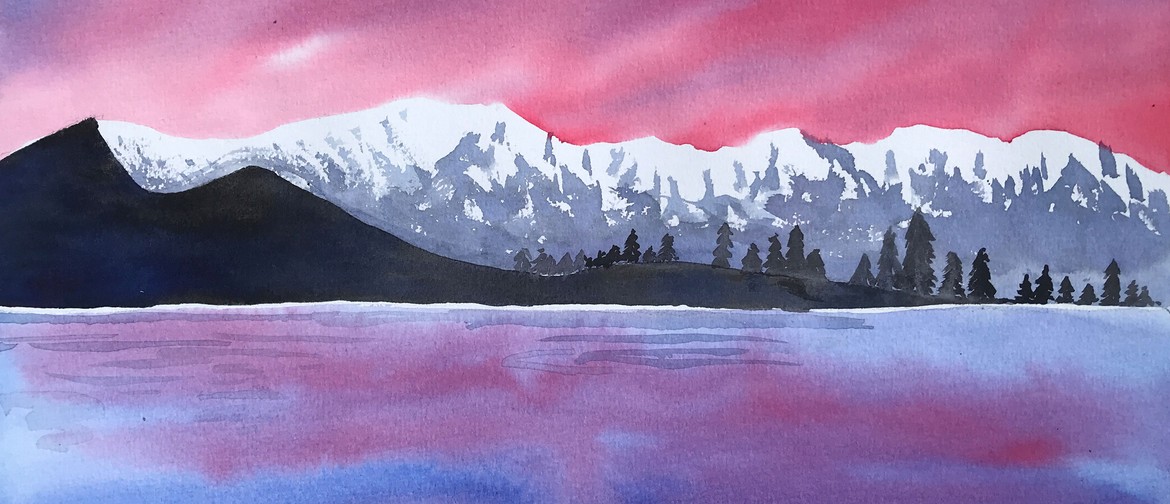 Watercolour & Wine Night - The Remarkables