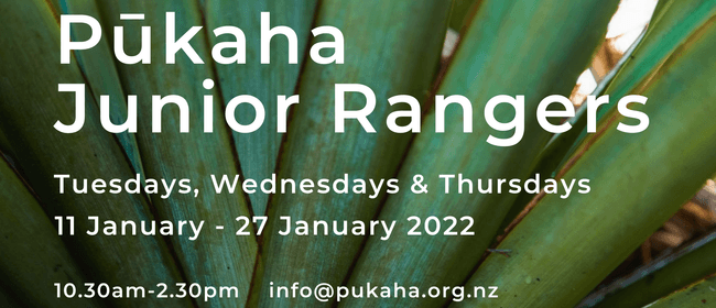 Pūkaha Junior Rangers January School Holiday Programme