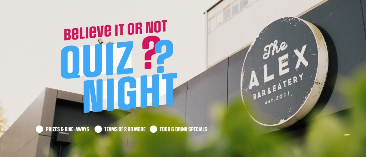 Quiz Night at The Alex