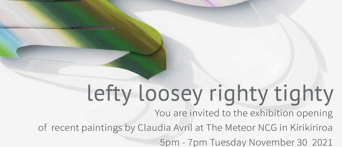 Exhibition Opening- Lefty Loosey Righty Tighty