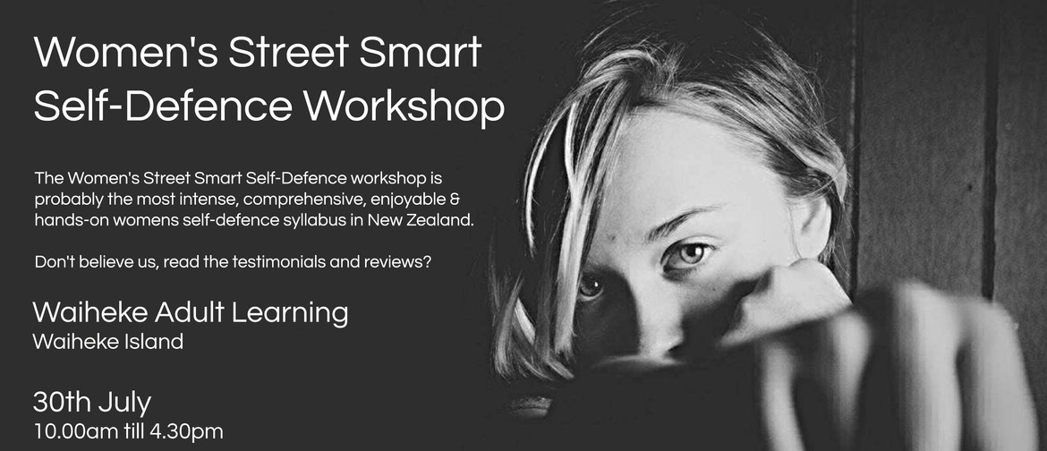 Women's Street Smart Self-Defence Workshop - Waiheke Island