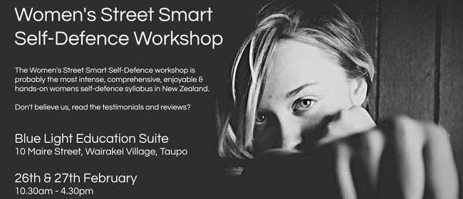 Women's Street Smart Self-Defence Workshop - Taupo