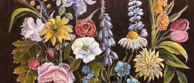 Flower Painting Workshop - Acrylics