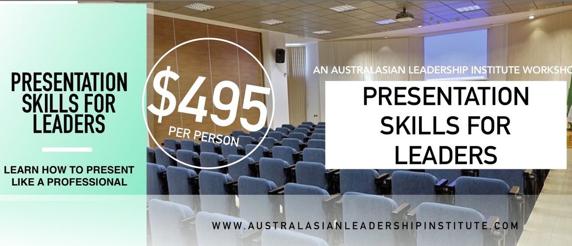 Presentation Skills For Leaders: A Mark Wager Workshop