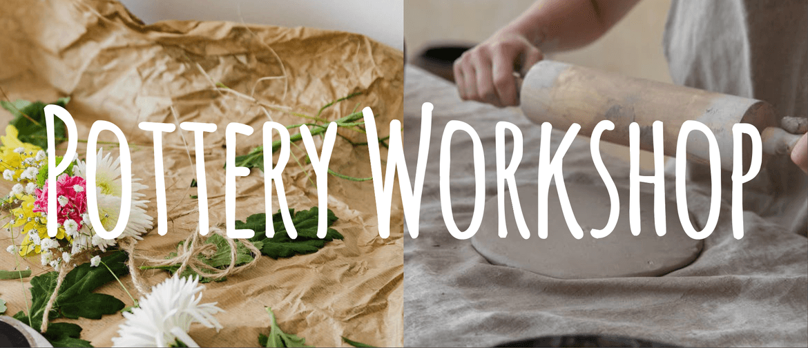 Pottery Workshop: Pressed Flower Breakfast Set