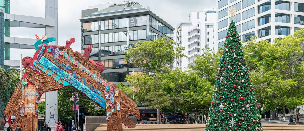 The Auckland Live Christmas Tree