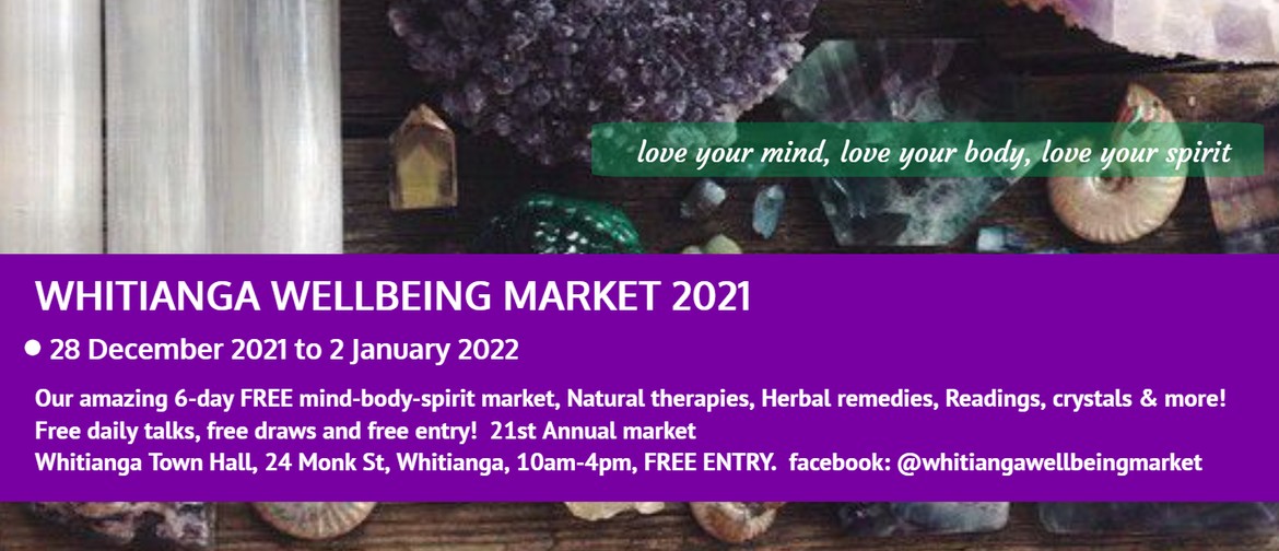 Whitianga Wellbeing Market 2021