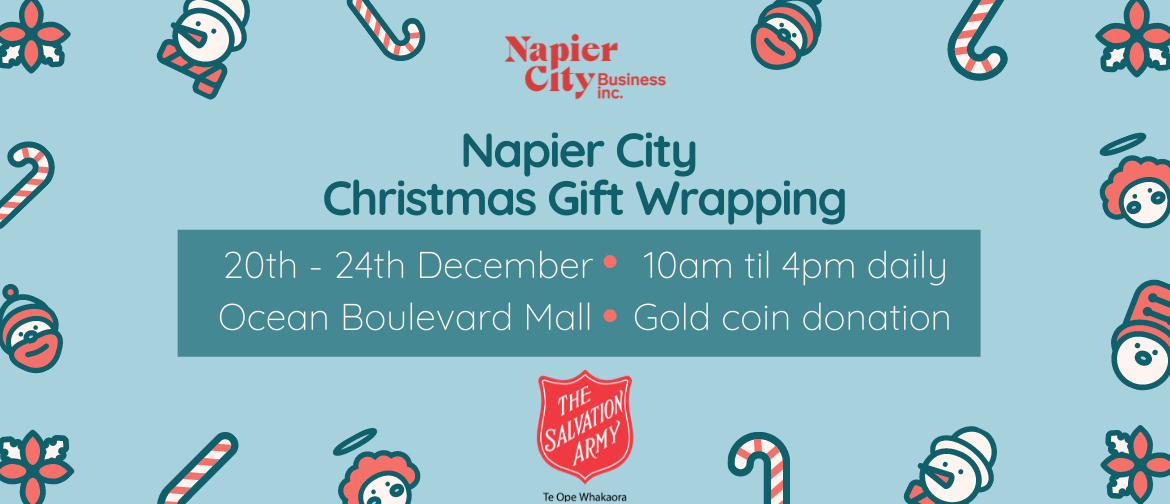 Napier CBD Christmas Gift Wrapping