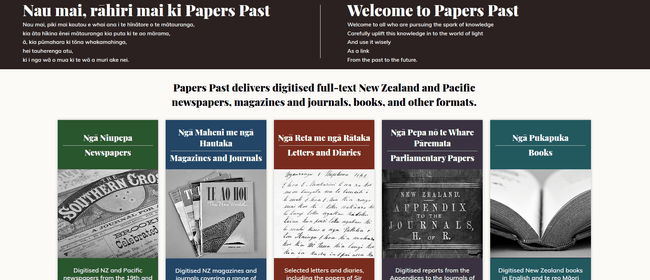 Papers Past – a quick refresher with Emerson Vandy