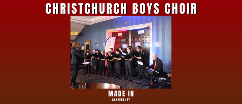 Christchurch Boys Choir - Made in Canterbury 2022
