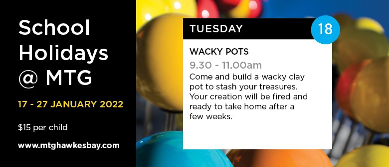 Wacky Pots School Holiday Programme