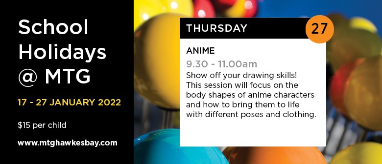 Anime School Holiday Programme