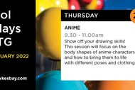 Anime School Holiday Programme