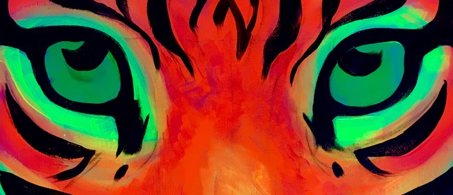 Glow in the Dark Paint Night - Fire Tiger: CANCELLED