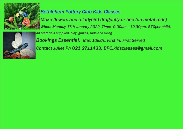 Kids Pottery Class Tauranga Eventfinda