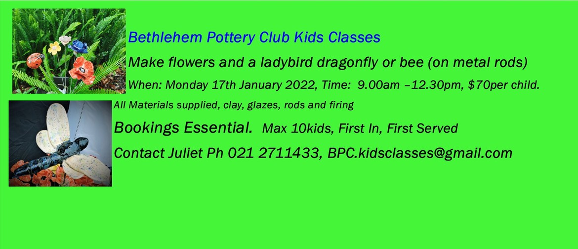 Kids Pottery Class