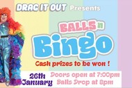 Image for event: Drag It Out presents Balls N Bingo at LU-LU's