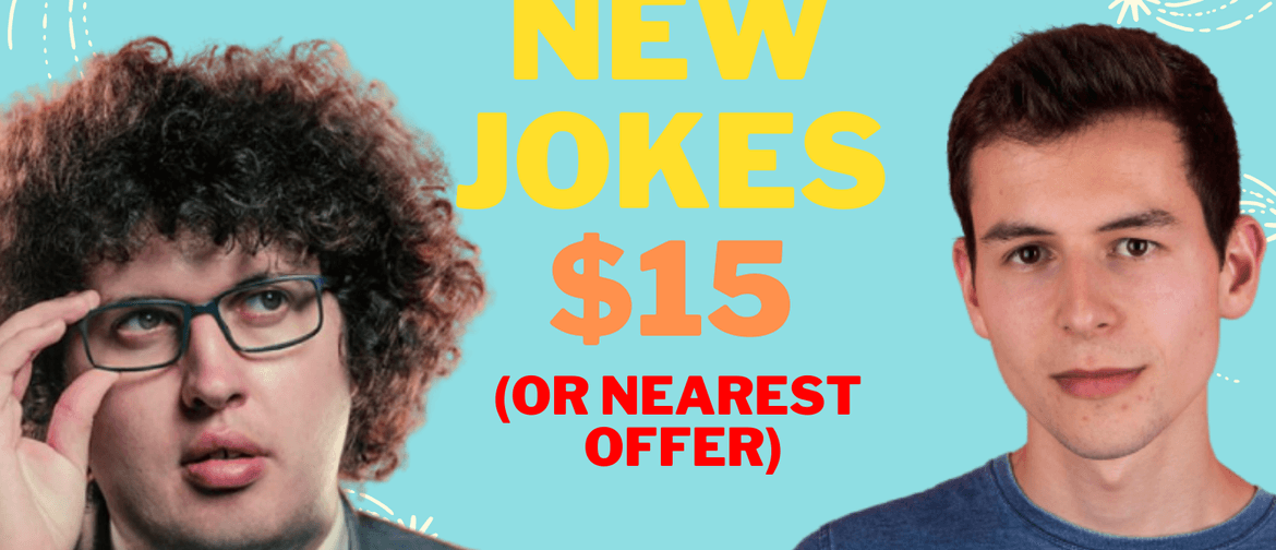 Ray OLeary-James Mustapic - New Jokes $15 (Or Nearest Offer)