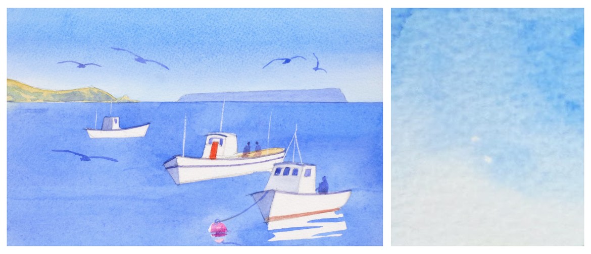 Summer Holidays Beginner Watercolour Classes