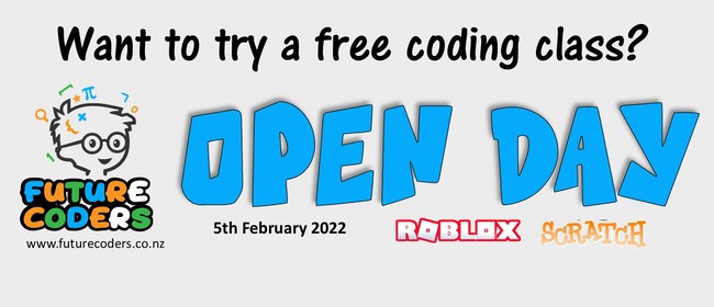 Future Coders Open Day: CANCELLED