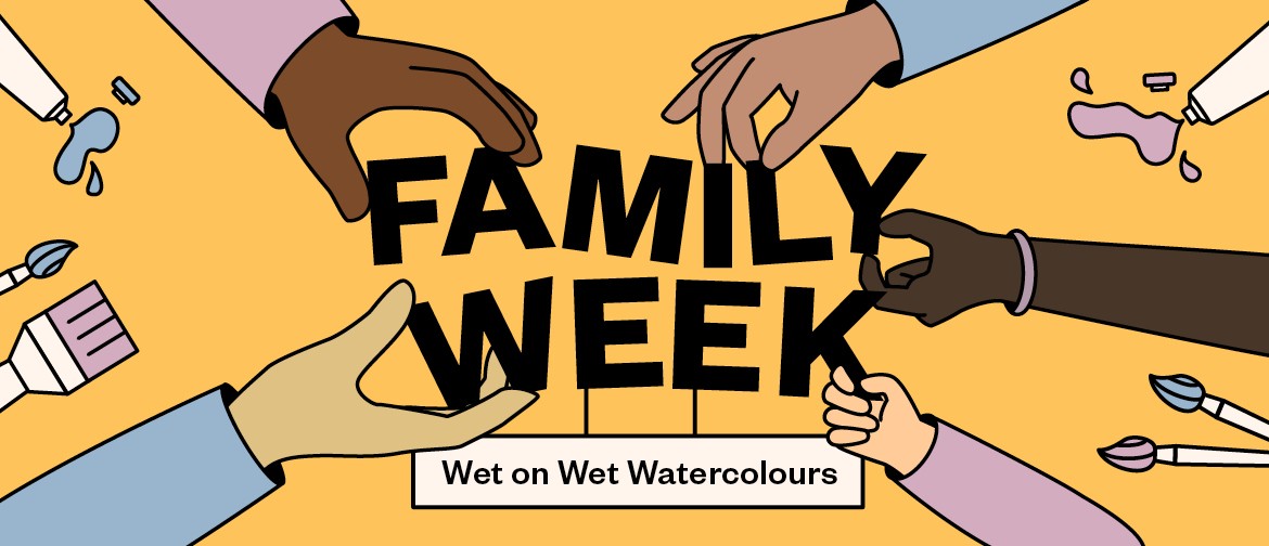 Family Week: Wet on Wet Watercolours