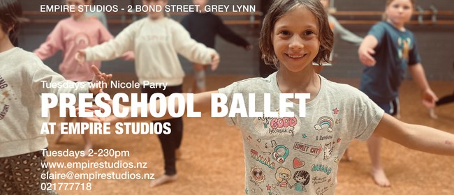 Preschool Ballet 2.5-4.5yrs