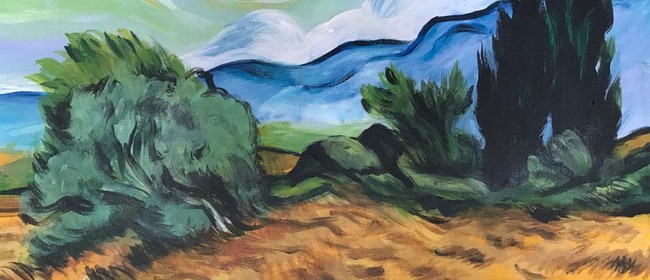 Paint & Chill Friday Night  - Van Gogh Wheat Field!