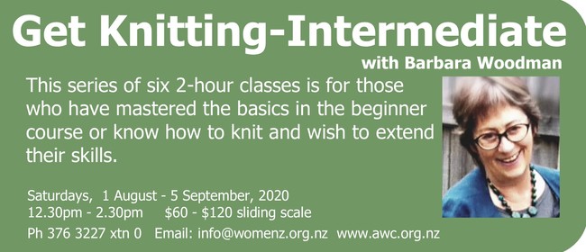 Get Knitting - Intermediate Class