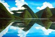 Paint and Wine Night - Milford Sound