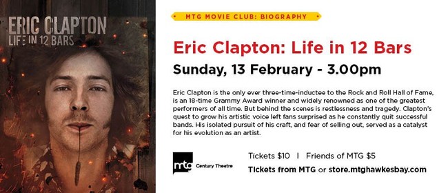MTG Movie Club - Eric Clapton: Life in 12 Bars
