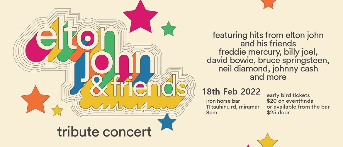 Elton John & Friends - A Tribute By Cam & Sam: CANCELLED