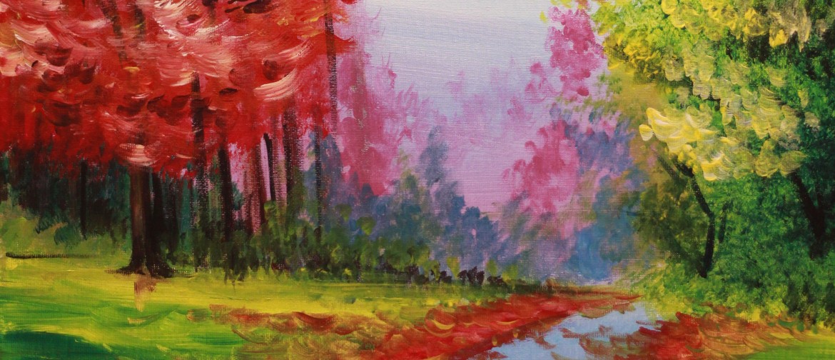 Paint & Chill Sat Arvo: Colorful Trees!