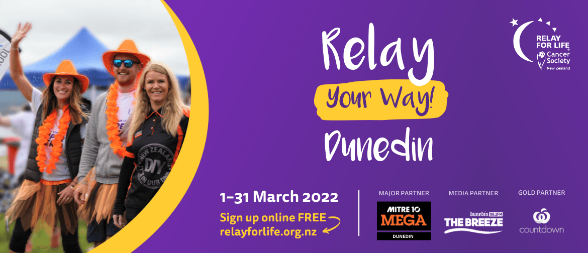 Relay Your Way Dunedin 2022 Virtual Eventfinda