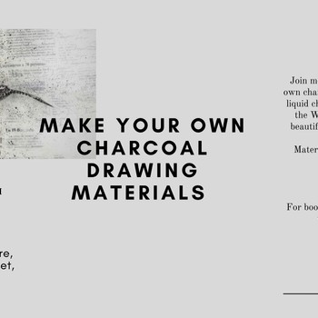 Make Your Own Charcoal Drawing Materials