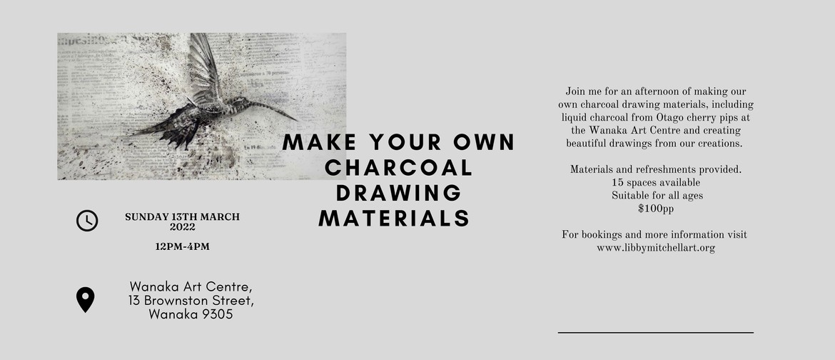 Make Your Own Charcoal Drawing Materials