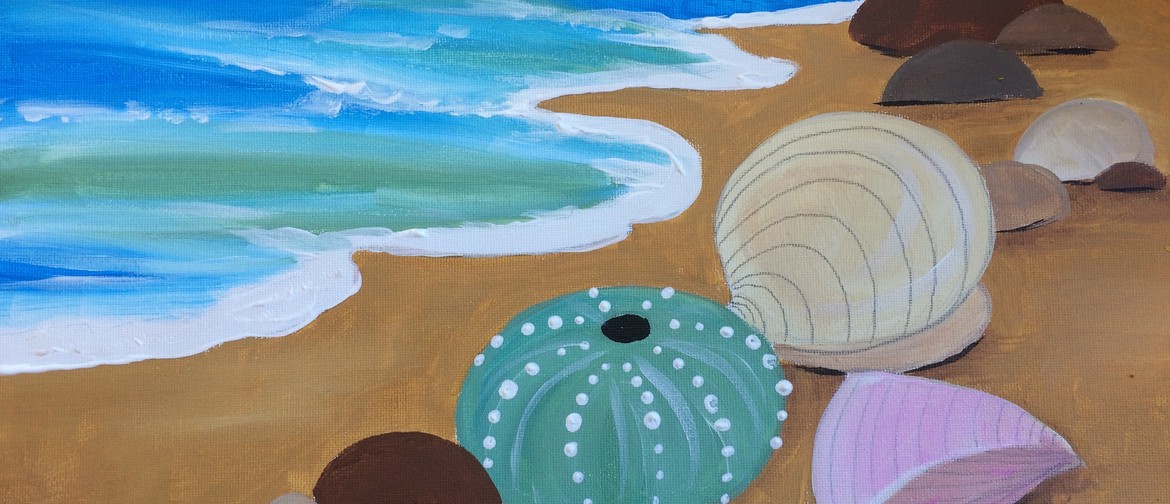Paint and Wine Afternoon - Seashells on the Shore: CANCELLED