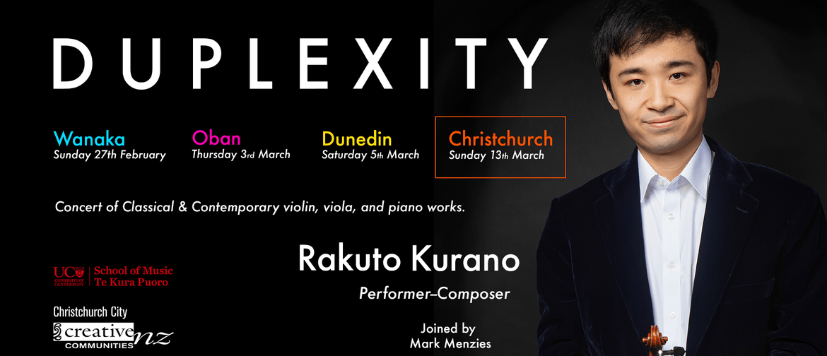 Rakuto Kurano Presents: DUPLEXITY - Christchurch