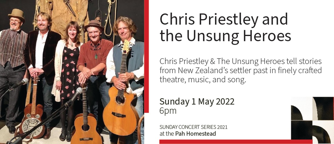 Sunday Concert Series: Chris Priestley & The Unsung Heroes