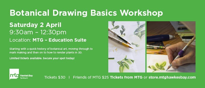 Botanical Drawing Basics Workshop
