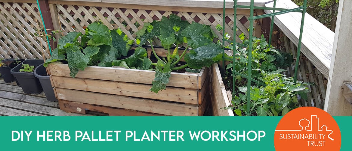 DIY Herb Pallet Planter Workshop