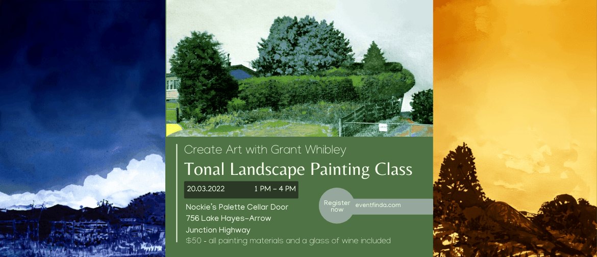 Tonal Landscape Painting Class - by Grant Whibley