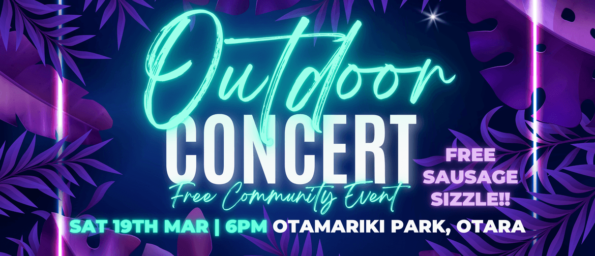 Outdoor Community Concert