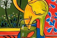 Paint & Wine Night - Matisse Cat