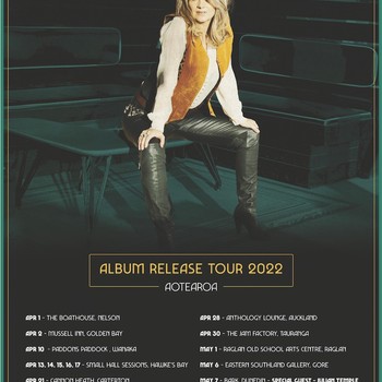 Jackie Bristow – Outsider Album Release Tour 2022 – Aotearoa