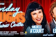 Image for event: Friday Laughs with Michele A'Court and Jeremy Elwood