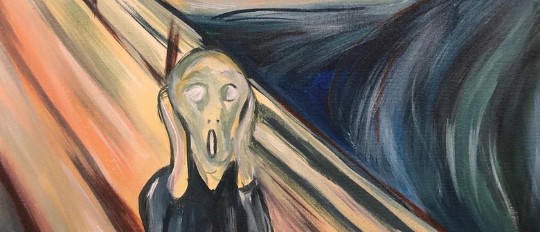 Paint and Wine Night - The Scream