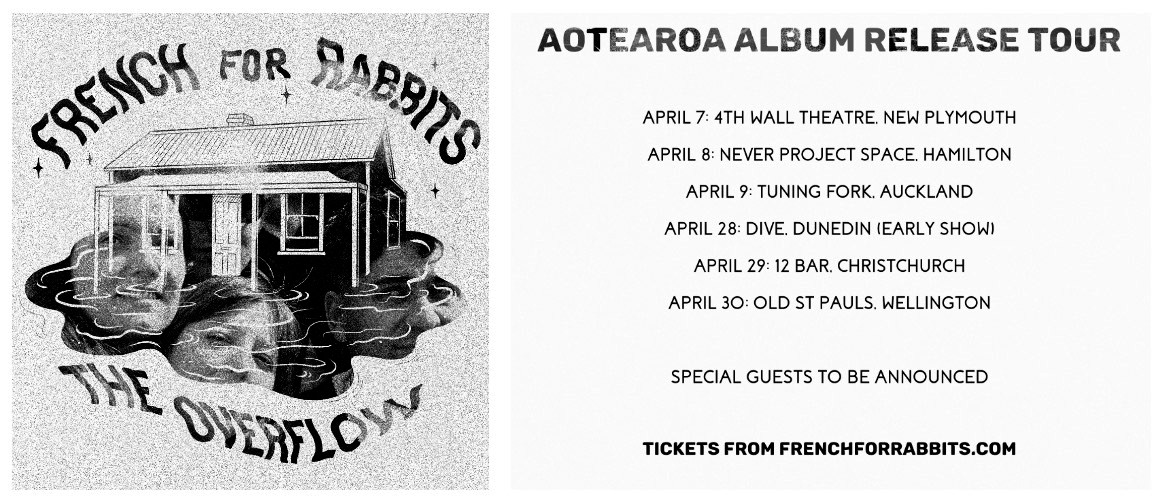 French for Rabbits "The Overflow" Album Release Tour