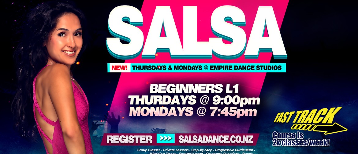 Salsa Beginners "Fast Track" Course - Level One