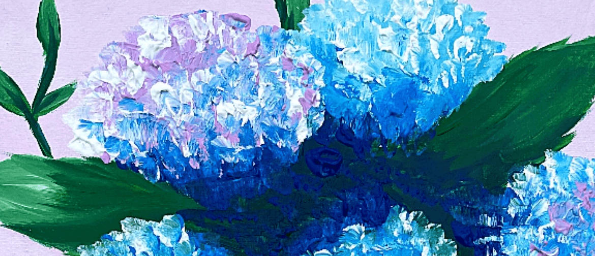 Paint and Wine Night - Hydrangea Vase: CANCELLED