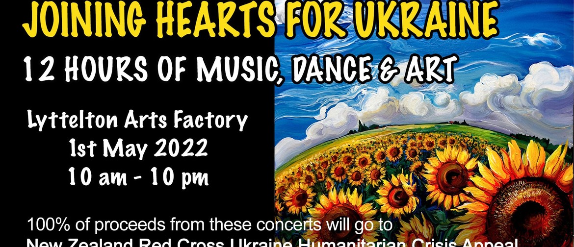 Joining Hearts for Ukraine - 12hrs of Music, Dance and Art